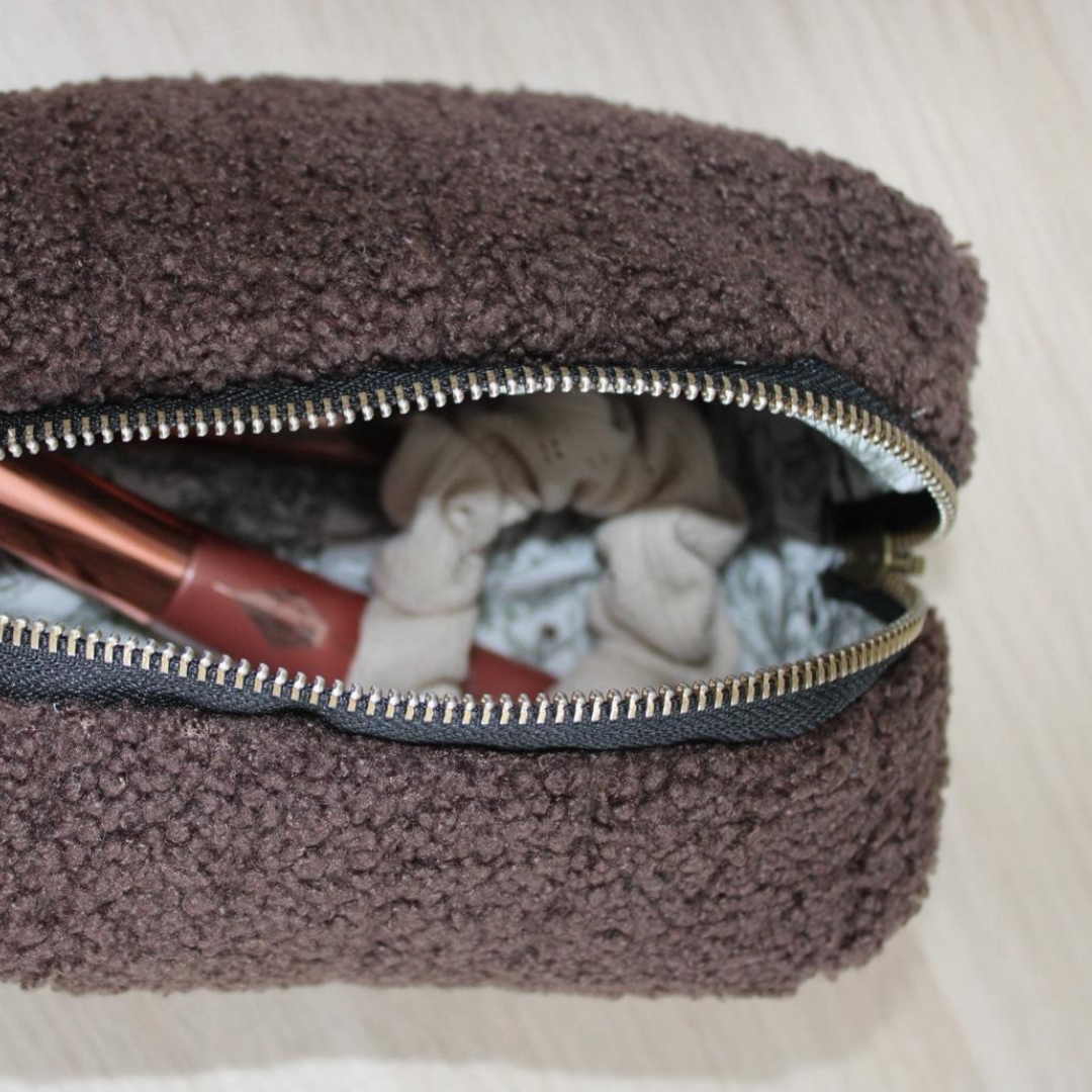 Kosmetiktasche - Cord Weiß SIS.