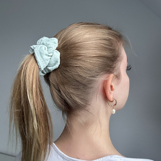 Standard Scrunchie Musselin Mint