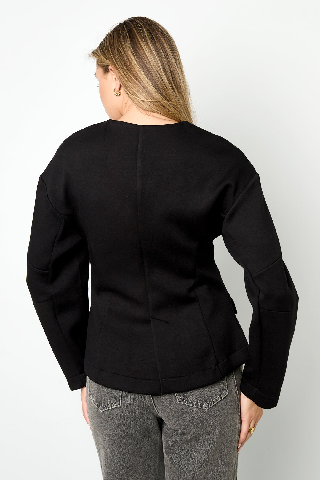 Gewebte Polyesterfaser Damen-Anzug-Set Elegantes Einfarbiges Herbst/Winter
