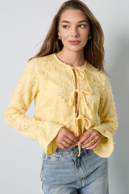Gewebte Polyesterfasern Damen Langarmshirts Elegantes Einfarbiges Frühling/Sommer