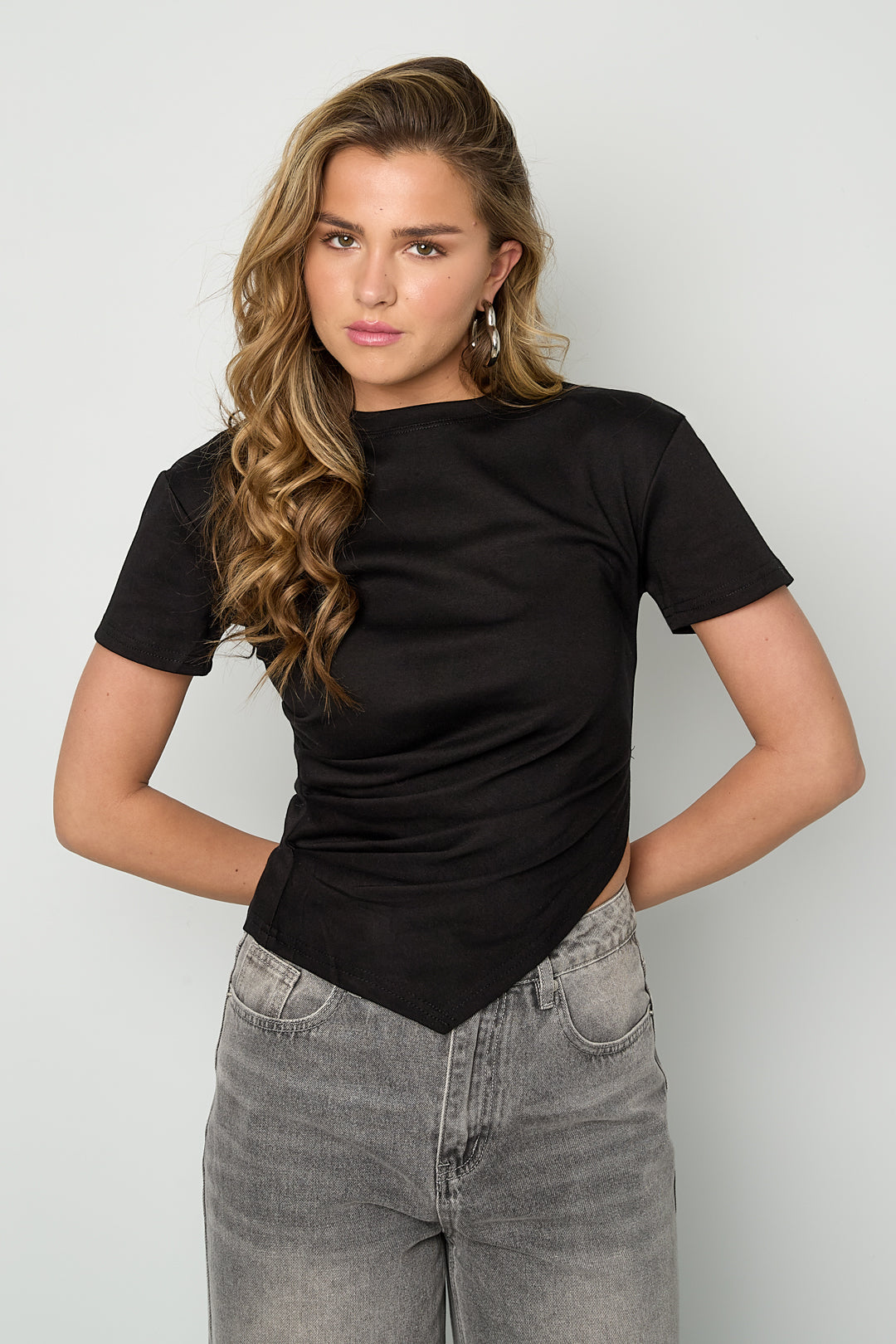Asymmetrisches T-Shirt