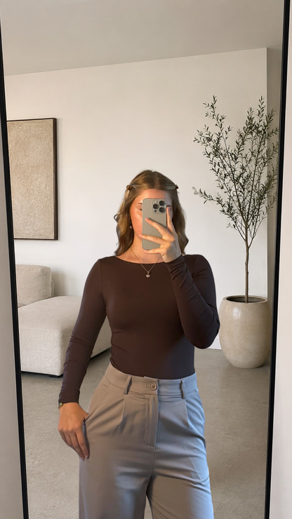Rückenfreier Bodysuit "Sina" SIS.
