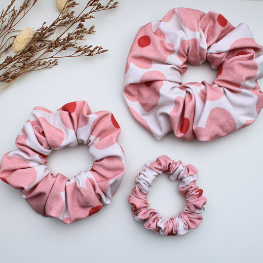 Baumwoll Scrunchie - Blush Bloom - SIS.