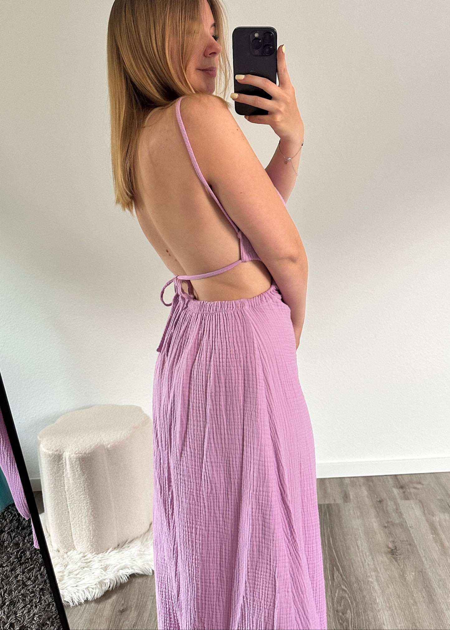 Rückenfreies Kleid "Jasmin" SIS.