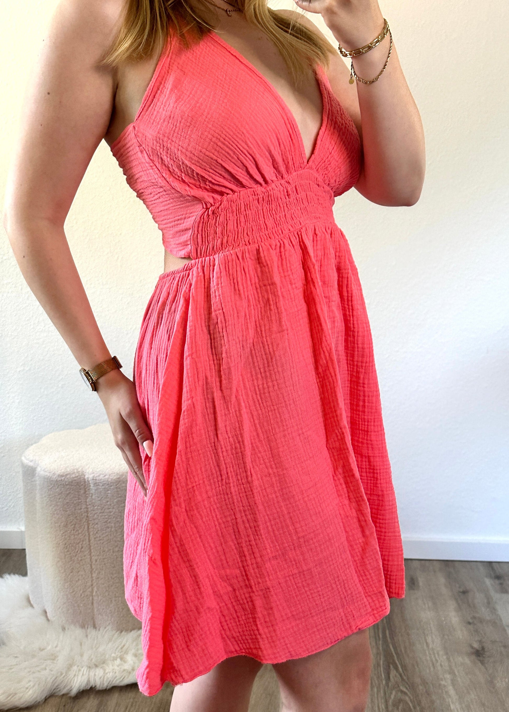 Rückenfreies Kleid "Florentina" SIS.