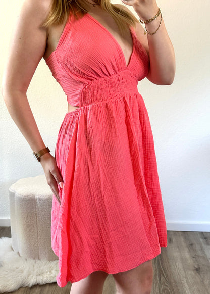 Rückenfreies Kleid "Florentina" SIS.