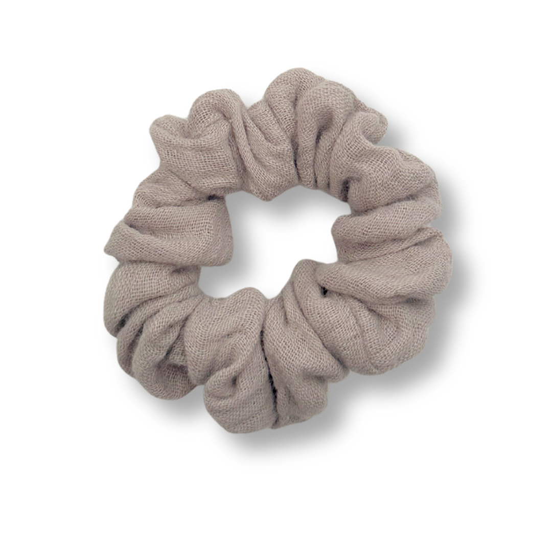 Scrunchie Musselin Beige - Mini