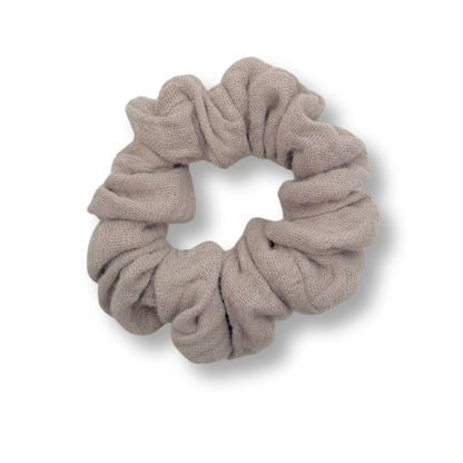 Scrunchie Musselin Beige - Mini