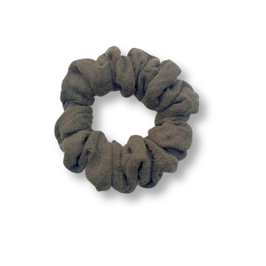 Scrunchie Musselin Grün - Mini