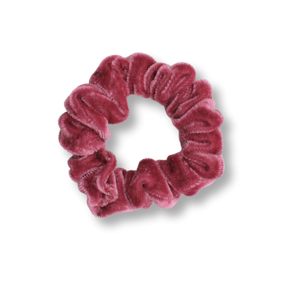 Scrunchie Samt Weinrot - Mini