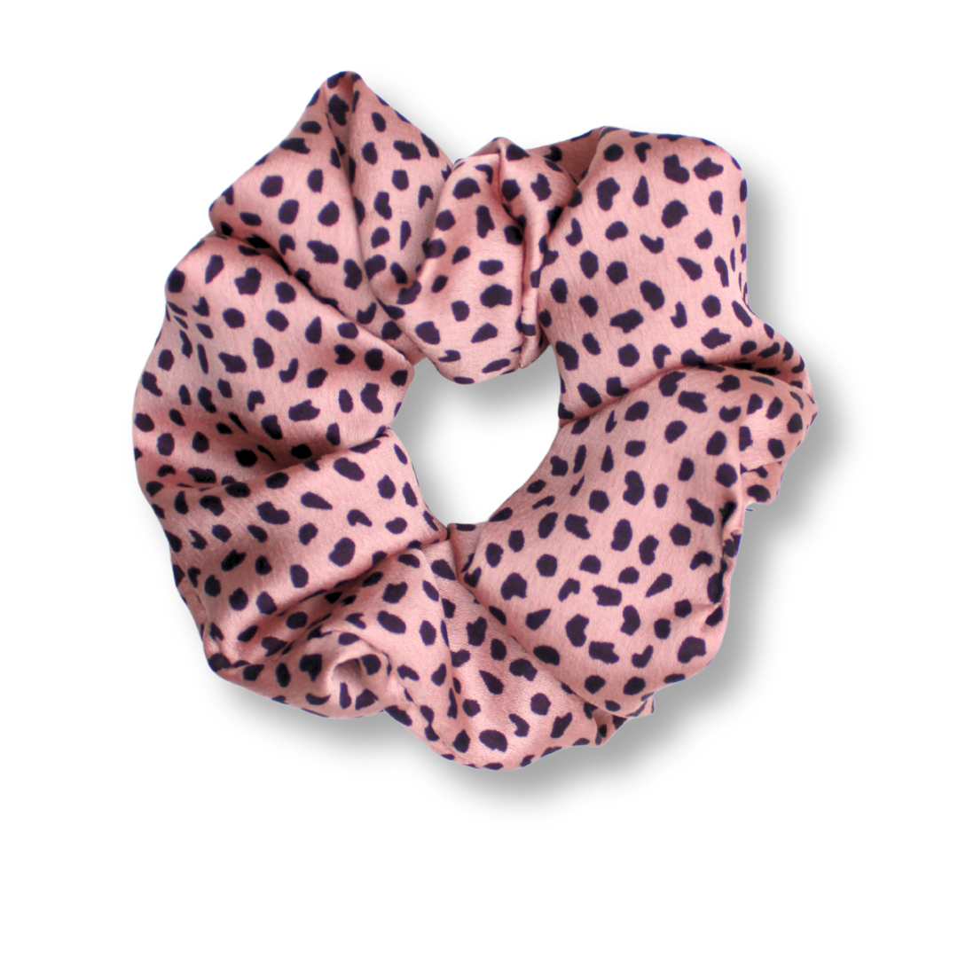 Standard Pink Leo Scrunchie