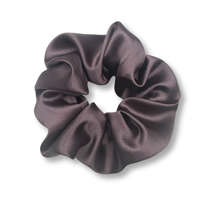 Brauner Scrunchie