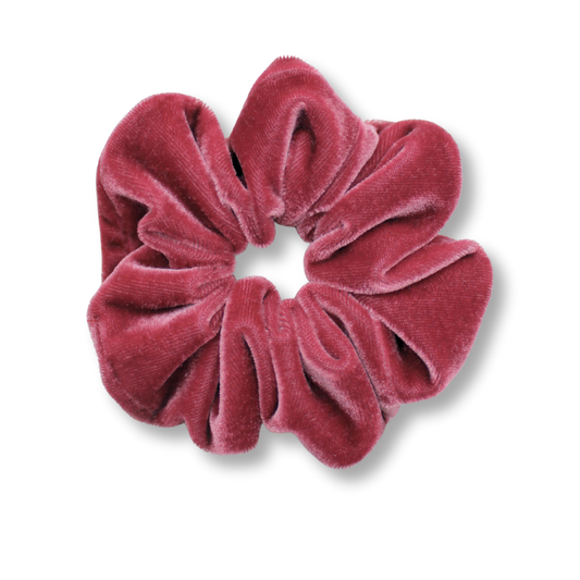 Scrunchie Samt Weinrot - Standard