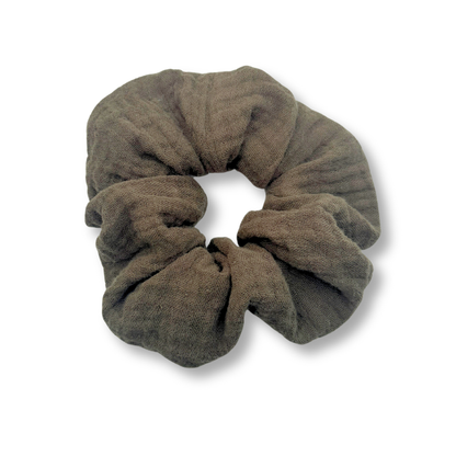Scrunchie Musselin Grün - Standard