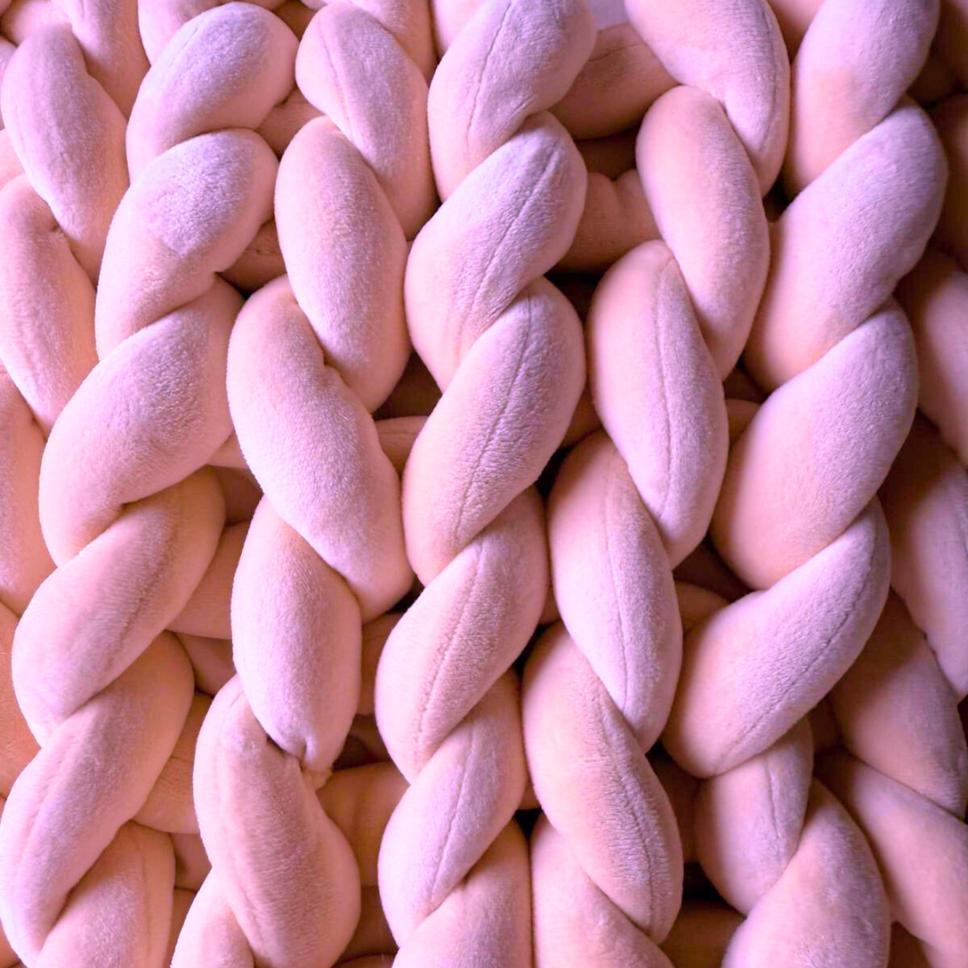 Grobstrickkissen aus Chunky Wolle - Rosa SIS.