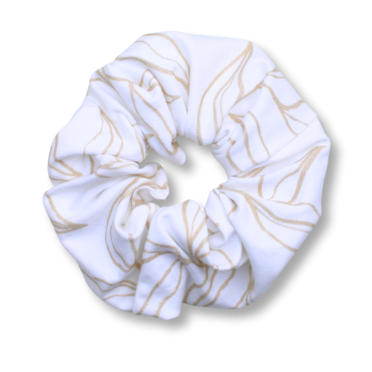 XXL Baumwollscrunchie Golden Veins