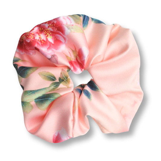 XXL Scrunchie Blume Pink