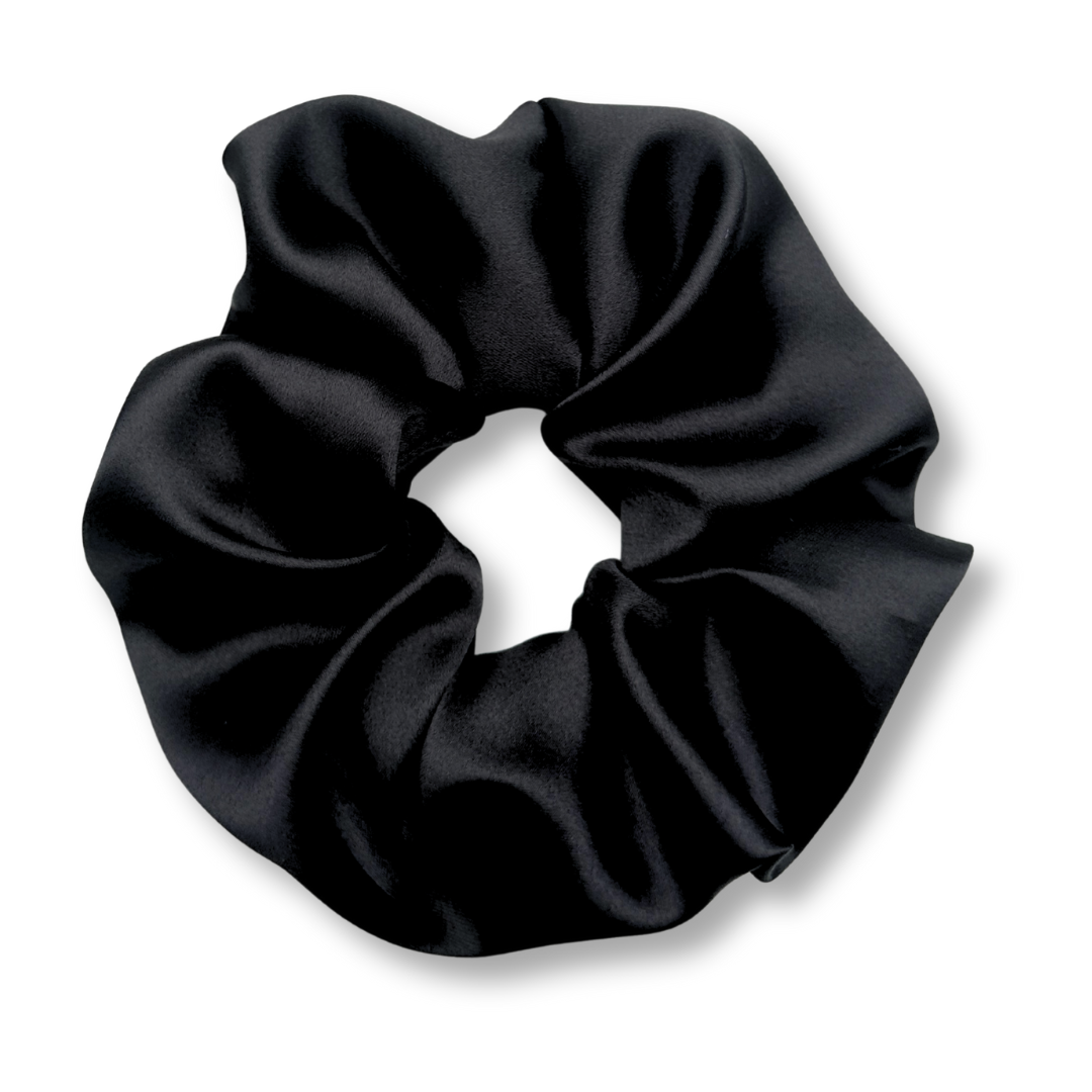 Schwarzer XXL Scrunchie