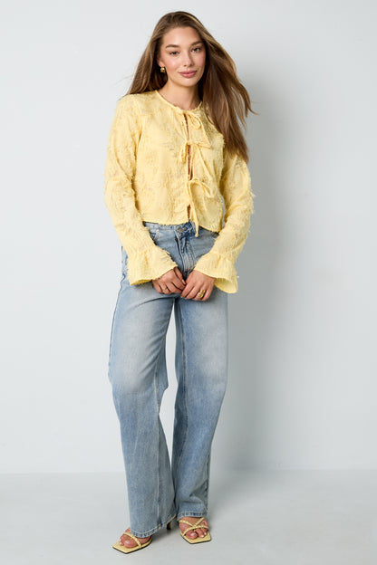 Gewebte Polyesterfasern Damen Langarmshirts Elegantes Einfarbiges Frühling/Sommer
