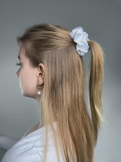 Scrunchie Weiß Video